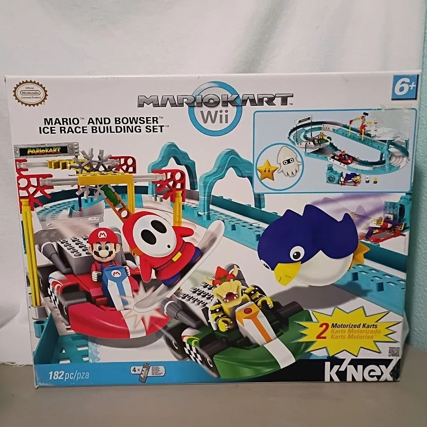 Nintendo Mario Kart "Mario and Bowser Ice Race Building Set K'NEX NEW! - Image 1 of 4