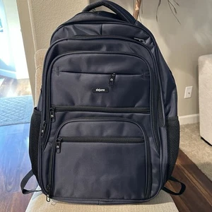 Dejuno Pioneer DJB-707 Navy 15.6 in. Backpack with Checkpoint-Friendly Laptop - Afbeelding 1 van 6