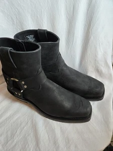 Botas de vaquero negras Old West MB-2057 para hombre talla 8,5D - Imagen 1 de 10