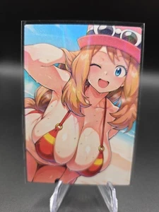 Serena Anime Waifu Card Doujin ACG Goddess Holo - Picture 1 of 4