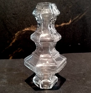 CLEAR MURANO GLASS THREADING, H 120 mm, FOR MURANO CHANDELIERS - Picture 1 of 6