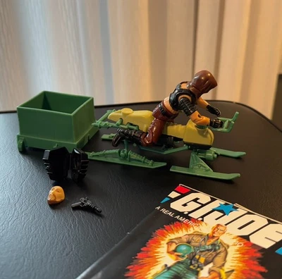 GI JOE Zartan Swamp Skier ("Camaleón") 1984 Hasbro Figura + Esquiador Foto 1 de 4