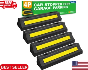 4 Stück Garagen Einparkhilfe, 16,9" Parkstopper für Garage, PKW LKW Bordstein - Bild 1 von 7