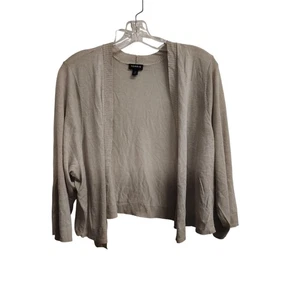 Torrid Größe 3 Damen-Cardigan Langarm grau vorne offen - Bild 1 von 6