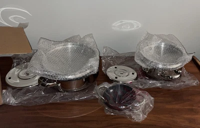 Cooks's Essentials Impactbase 18/10 Stainless Steel (4) Pot Pan Lid & Base - Image 1 of 4