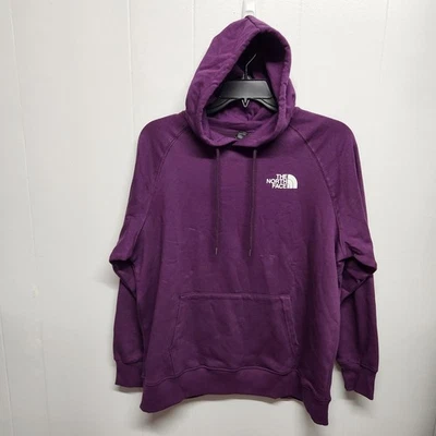 Sudadera con capucha para mujer The North Face XL negra grosella púrpura pulóver logotipo trasero NF0A7RAD Foto 1 de 4
