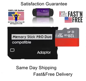 Micro SD to MS Pro Duo Adapter for PSP for Sony PSP 1000 2000 or 3000 - Picture 1 of 3