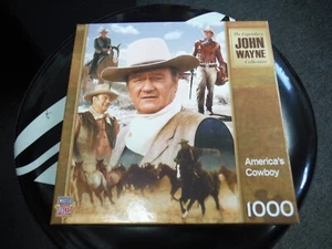 NEW SEALED John Wayne 1000 Piece Jigsaw Puzzle The Duke America's Cowboy - Picture 1 of 5