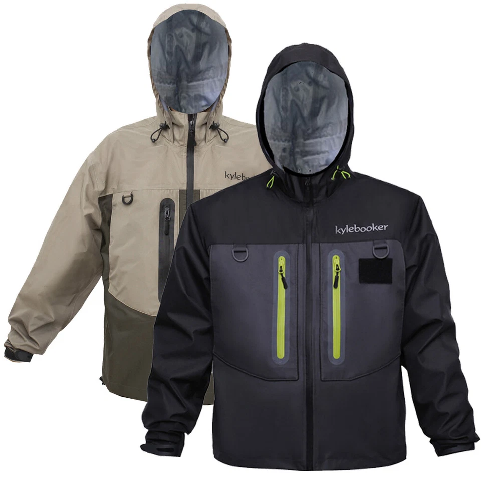 Fishing Wading Jackets Breathable Waterproof Rain Jackets  Wader Jacket - Image 1 of 4