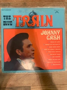 Johnny Cash - The Blue Train Vinyl LP 1979 - Picture 1 of 2