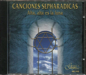 CD CANCIONES SEPHARADICAS ALTA, ALTA ES LA LUNA GEGA NEW 1999 - Picture 1 of 3