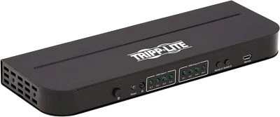 Tripp Lite 4x2 HDMI Matrix Switch/Splitter with Audio Extractor - Image 1 of 4