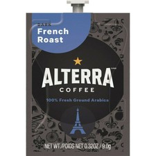 Flavia Alterra Coffee, French Roast A184 - 1 Rail (1x20 count) Freshpacks