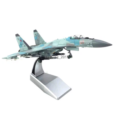 Modelo de avión ruso SU-35 Super Flanker 2014 modelo de avión de metal fundido a presión modelo de avión Foto 1 de 4