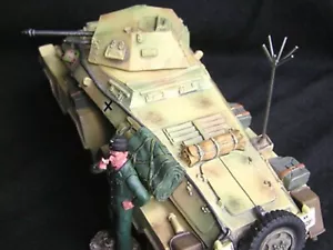 WOW EXTREMADAMENTE RARO Puma SdKfz 232 8x4 Caen 1944 LE 400 NUEVO EN CAJA 1:30 Nuevo Modelo Ejército - Imagen 1 de 2
