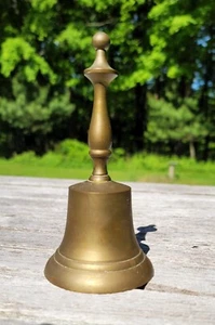 Vintage Messing Glocke 3"x3"Tx7"H - Bild 1 von 2