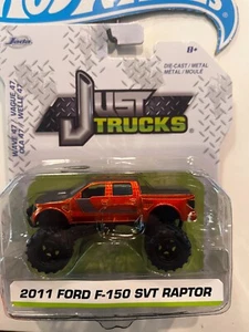 JADA JUST TRUCKS ORANGE 2011 FORD F-150 SVT RAPTOR - Picture 1 of 1