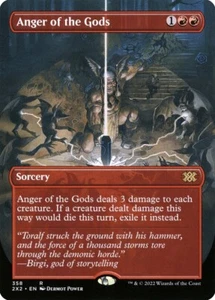 Anger of the Gods LÁMINA SIN BORDES (Casi Como Nueva Casi Nueva) Magic Magic Magic - Double Masters 2022 - Imagen 1 de 1
