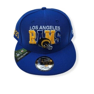 New Era Los Angeles Rams 9Fifty NFL19SL HM 1990 Helmet OTC Adjustable Snapback - Picture 1 of 6