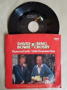 David Bowie & Bing Crosby Peace On Earth / Little Drummer Boy RCA PH 13400 7" OG - Picture 1 of 5