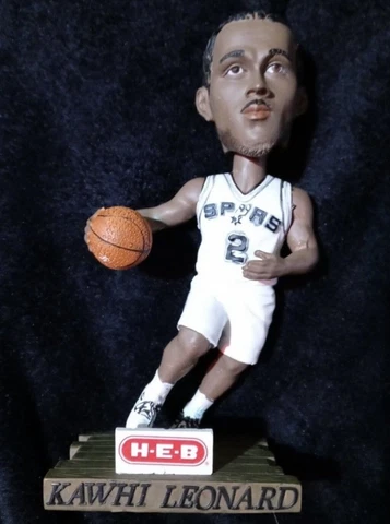 Kawhi Leonard San Antonio Spurs NBA Bobblehead New In Box Sponsored By HEB Cover