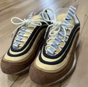 Nike Air Max 97 Shipping Box Marrone Ale Scarpa Sneakers Uomo Colore Marrone Taglia 10 - Foto 1 di 6