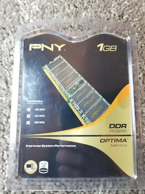 PNY 1 GB DIMM 400 MHz DDR Memory (MD1024SD1400) - Image 1 of 4