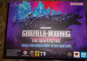 S.H.MonsterArts Godzilla From GODZILLA x KONG THE NEW EMPIRE 2024 Brand New - Picture 1 of 13