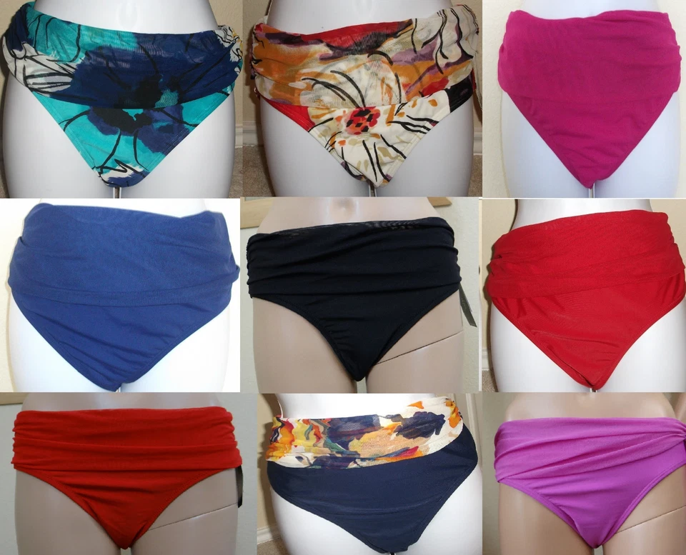 Calça de biquíni de natação Be Creative nova com etiqueta com faixa de malha MISS TIE ON SIDE, 8,14,16 - Imagem 1 de 1