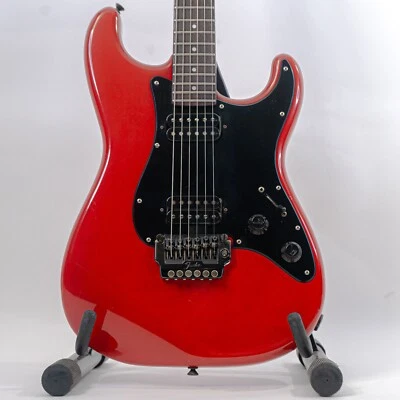 1985 Fender HH Contemporary Stratocaster Torino Red w/ System One 1 Locking Trem - Image 1 of 4