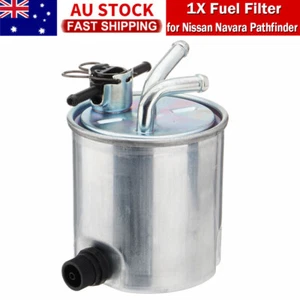 Fuel Filter For Nissan Navara D40 Pathfinder R51 2.5 4Cyl Turbo Diesel 2006-2015 - Picture 1 of 11