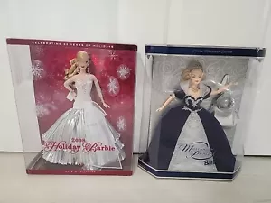Anello Principessa del Millennio nel nuovo anno 2000 BARBIE E BARBIE NATALIZIE 2008 Nuovo con scatola - Foto 1 di 10