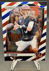 Joe Burrow 2024 Panini Prizm Red White & Blue Prizm Refractor #55 - Picture 1 of 2