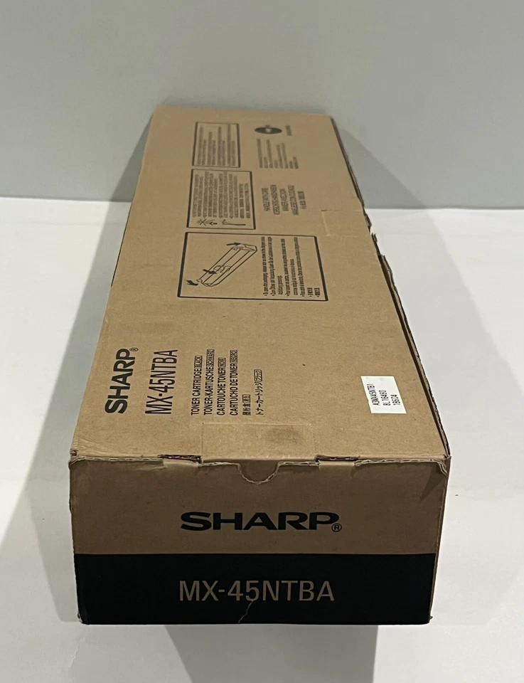Genuine Sharp MX-45NTBA Black Toner Cartridge for MX-3500N. MX-3501N - NEW - Image 1 of 4