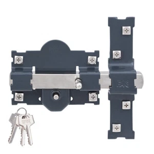 Cerrojo de seguridad Fac 101-r/105 b Acero Gris oscuro 70 mm 105 mm - Imagen 1 de 1
