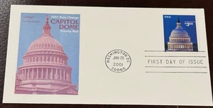 #3472 - $3.50 Priority Mail stamp CAPITOL DOME FDC ARTMASTER Perfect!! - Picture 1 of 1
