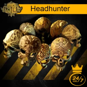 HeadHunter Leather Belt (Q:20) Non C. |Path of Exile 1| Secrets of the Atlas SC - Picture 1 of 1