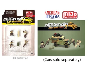 American Diorama 1:64 Mijo Exclusives Off Road Adventure ll Figure AD-76496-4I - Picture 1 of 2