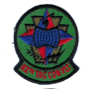 PATCH USAF 112TH TAC CONTROL FLT TCF subd PENNSYLVANIA AIR GUARD B11-1 - Picture 1 of 1