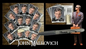 Lote de fotos y bolígrafo "Doodle" usados en pantalla John Malkovich (The Great Buck Howard 2008) - Imagen 1 de 24