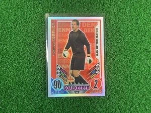 Topps Match Attax Euro 2012 Thomas Sorensen Man Of The Match - Rare Green Back - Picture 1 of 2