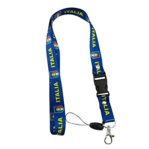 One Piece Country Flag Lanyard Keychain Pass holder ID Holder - New - Picture 1 of 96