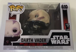STAR WARS FUNKO POP DARTH VADER BOBBLE-HEAD FIGURE MISB - Picture 1 of 4