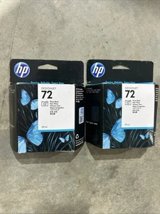 2 -HP DesignJet 72 69 ml Ink Cartridges Photo Black New & Sealed C9397A Exp18/21 - Picture 1 of 5