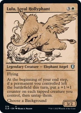 Lulu, Loyal Hollyphant (Showcase) 379 NM Normal Commander Legends: Battle for... - Image 1 of 1