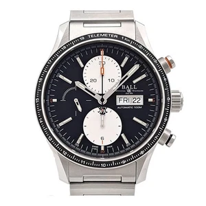 BALL Stokeman Storm Chaser Pro CM3090C Black Men's Used Watch #61030 - Picture 1 of 7