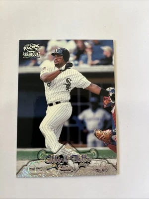 1998 pacific paramount holographic silver albert belle /99 - Image 1 of 2