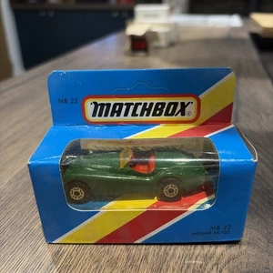 Matchbox 1981 MB-22 Jaguar XK-120 grün - Bild 1 von 2