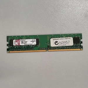 Kingston 512MB DDR2 RAM PC2-4200 533MHz CL4 1.8V non-ECC DIMM KVR533D2N4/512 - Picture 1 of 5