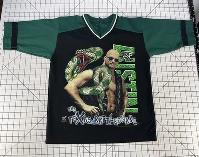 Vintage Rare WWF Stone Cold Steve Austin 3:16 Wrestling Promo Jersey Size S WWE - Image 1 of 4